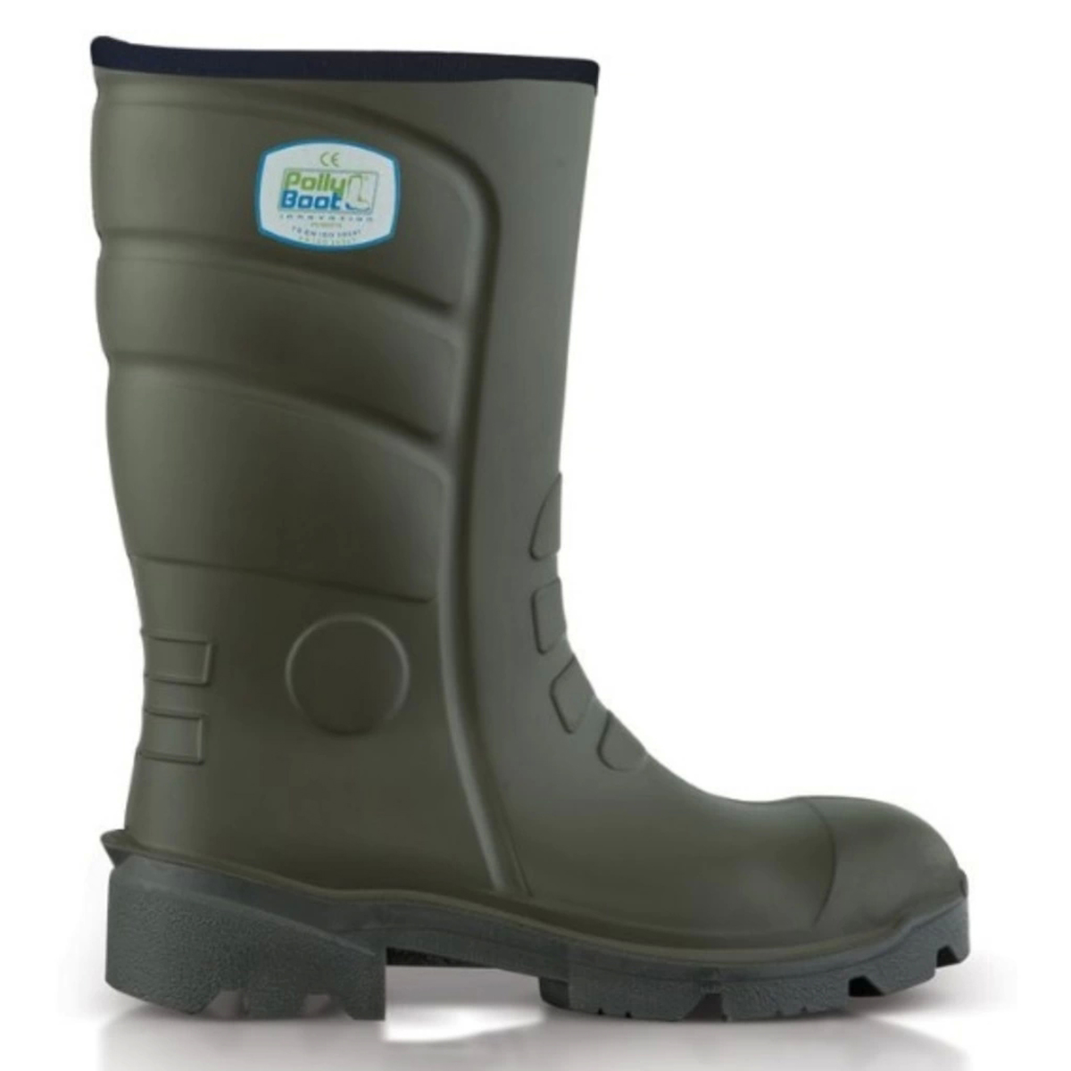 Polly Boot Galaxy 501K (Orta Boy) Haki Renk Çizme