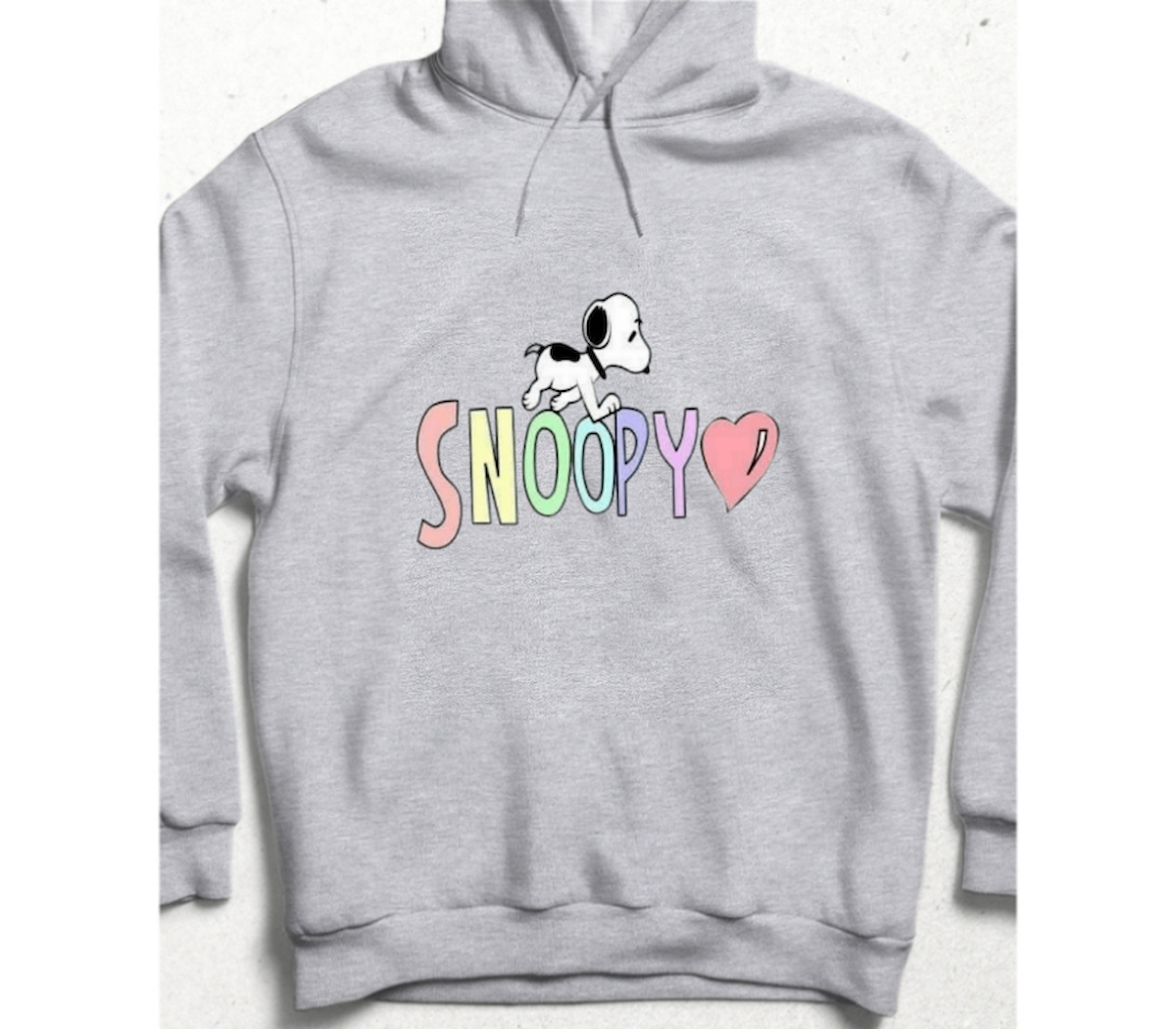 Snoopy'nin Sevgi Dolu Dünyası Kapüşonlu Sweatshirt