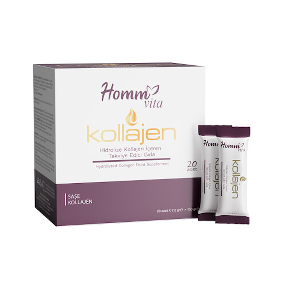 HOMM VİTA KOLAJEN İÇECEK 20X75gr 