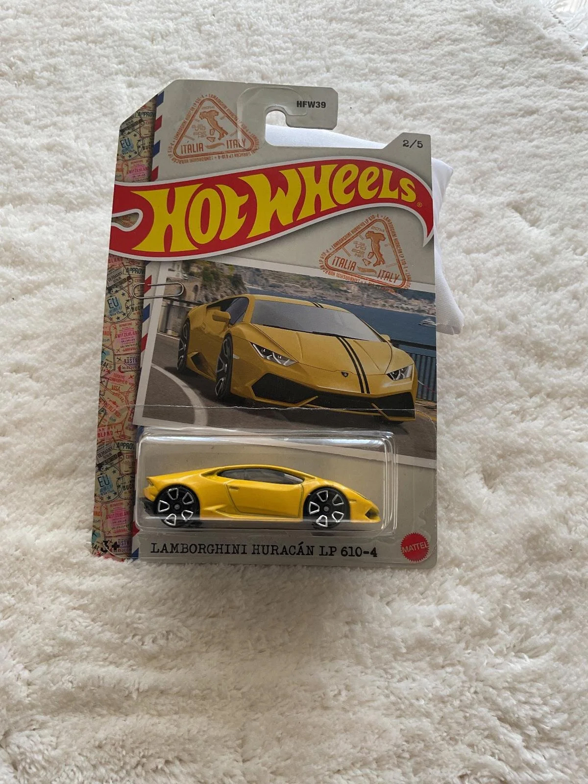 HOT WHEELS - LAMBORGHINI HURACAN LP 610-4