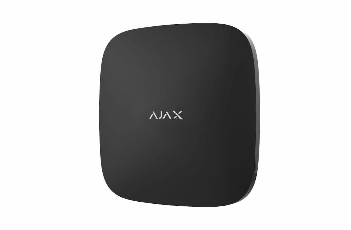 AJAX Hub 2 Plus Kablosuz Alarm Paneli Ethernet ve Wifi Girişli Motion Kamera Destekli Siyah