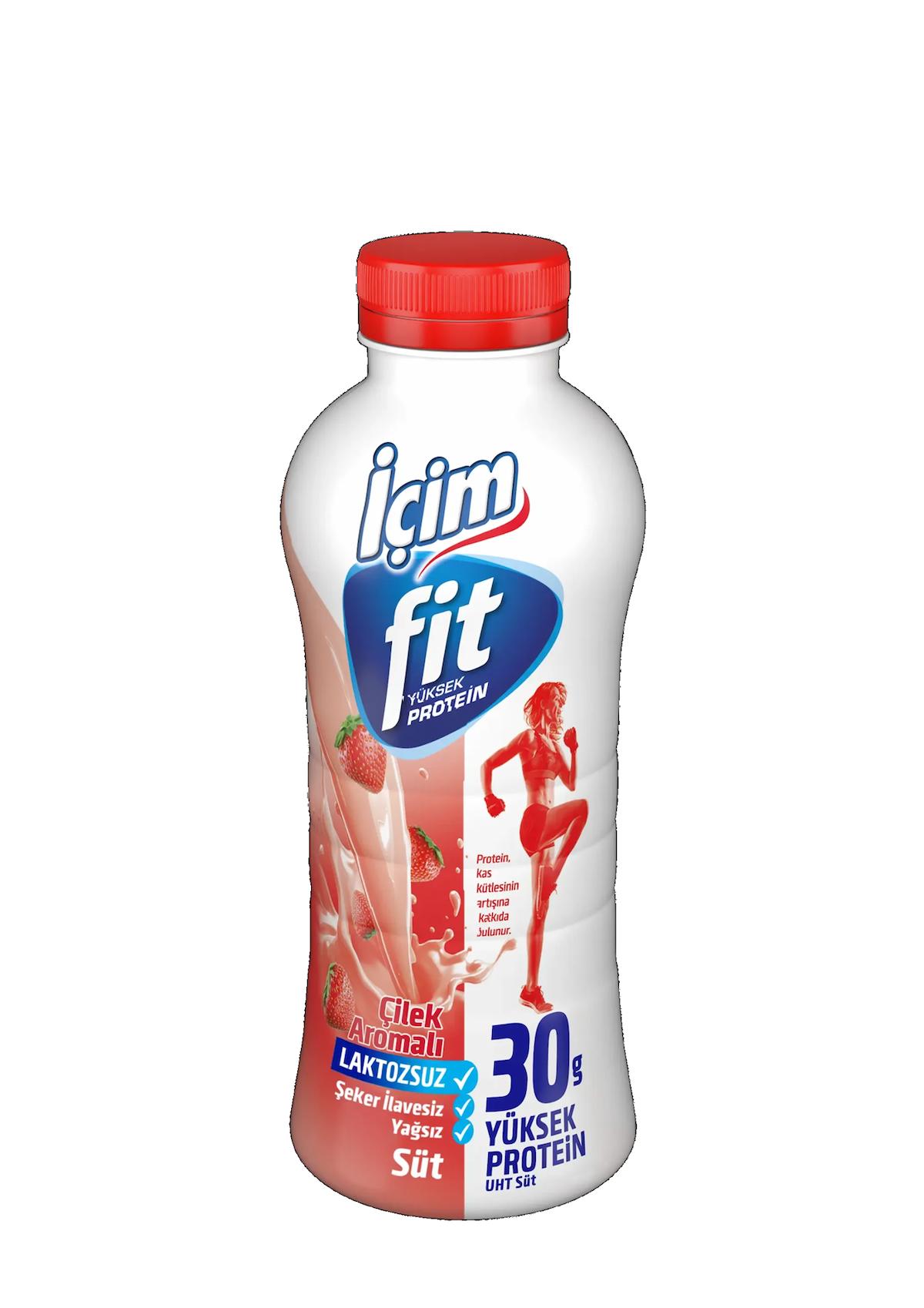 İçim Fit Çilekli Protein Sütü 500 Ml X 6 Adet