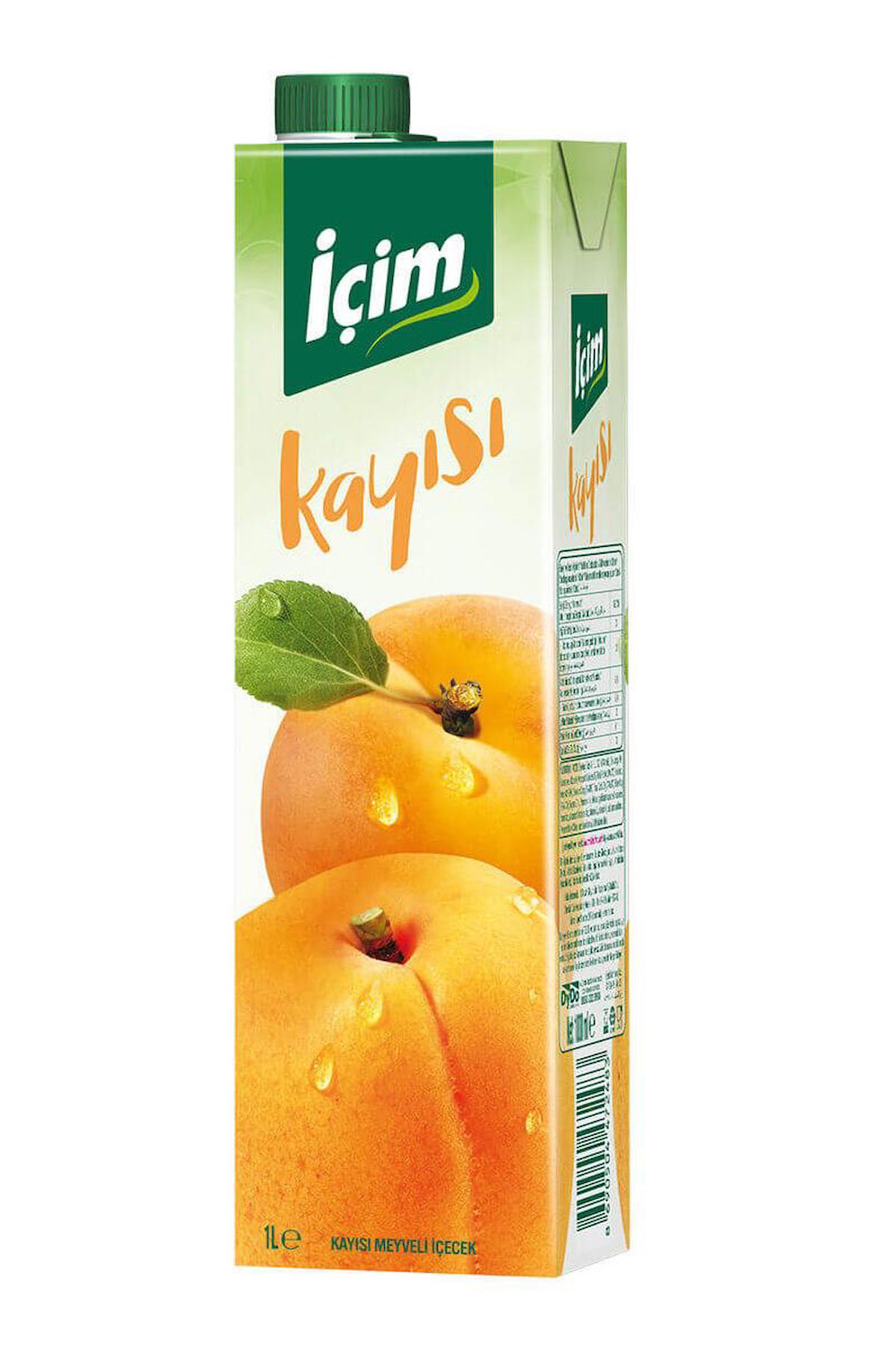 İçim Meyve Suyu Kayısı 1 Lt 