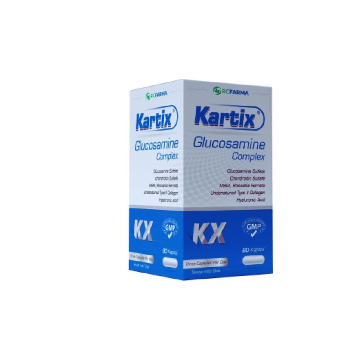 Kartix Glucosamine Complex Takviye Edici Gıda 90 Kapsül