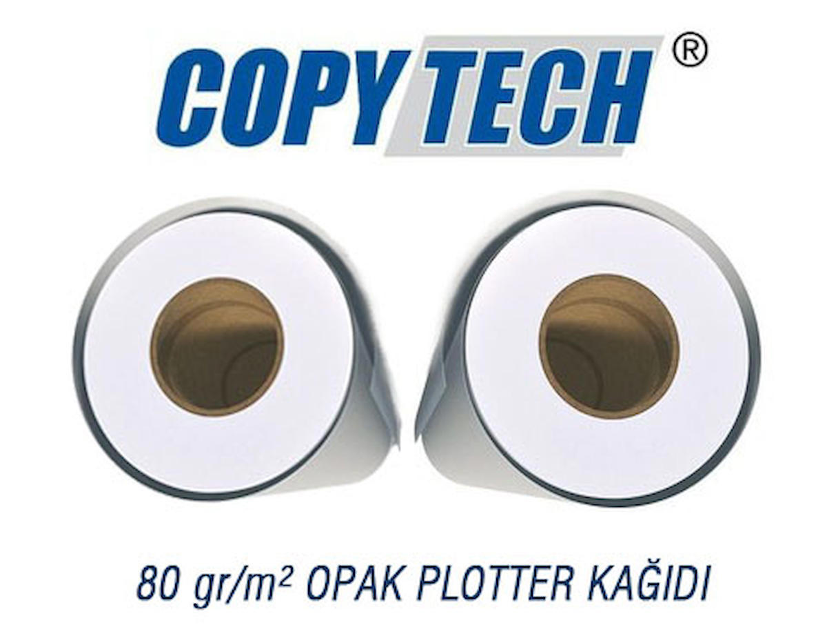 COPYTECH Plotter Kağıdı 620mmx50m (2 Rulo)