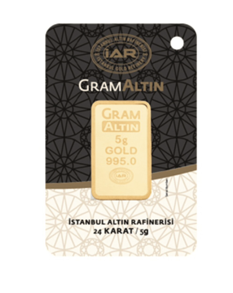 5 GRAM 24 AYAR ALTIN KAR SARRAF İAR