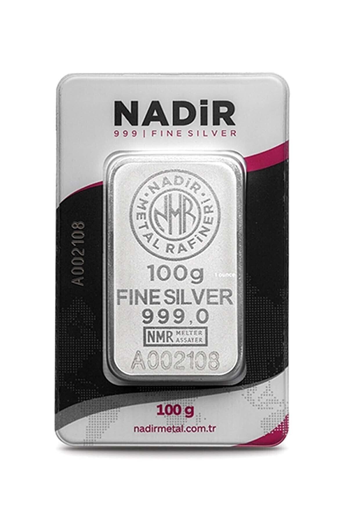 100 GRAM GÜMÜŞ KÜLÇE 999 AYAR NADİR KAR SARRAF