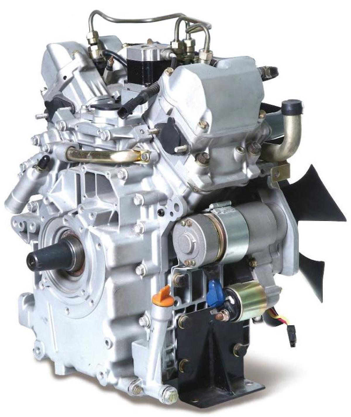 Kama KDK2V80GE Marşlı Dizel Motor 20HP - Konik G2