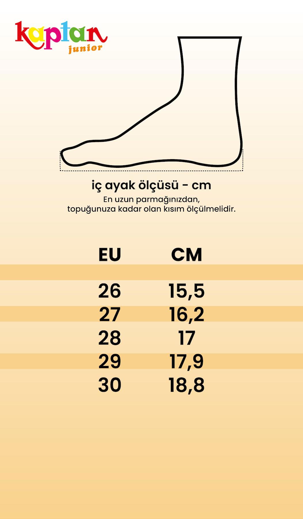 Kaptan Junior Kız Çocuk Spor Sneaker Yürüyüş Ayakkabı PCCMK 500