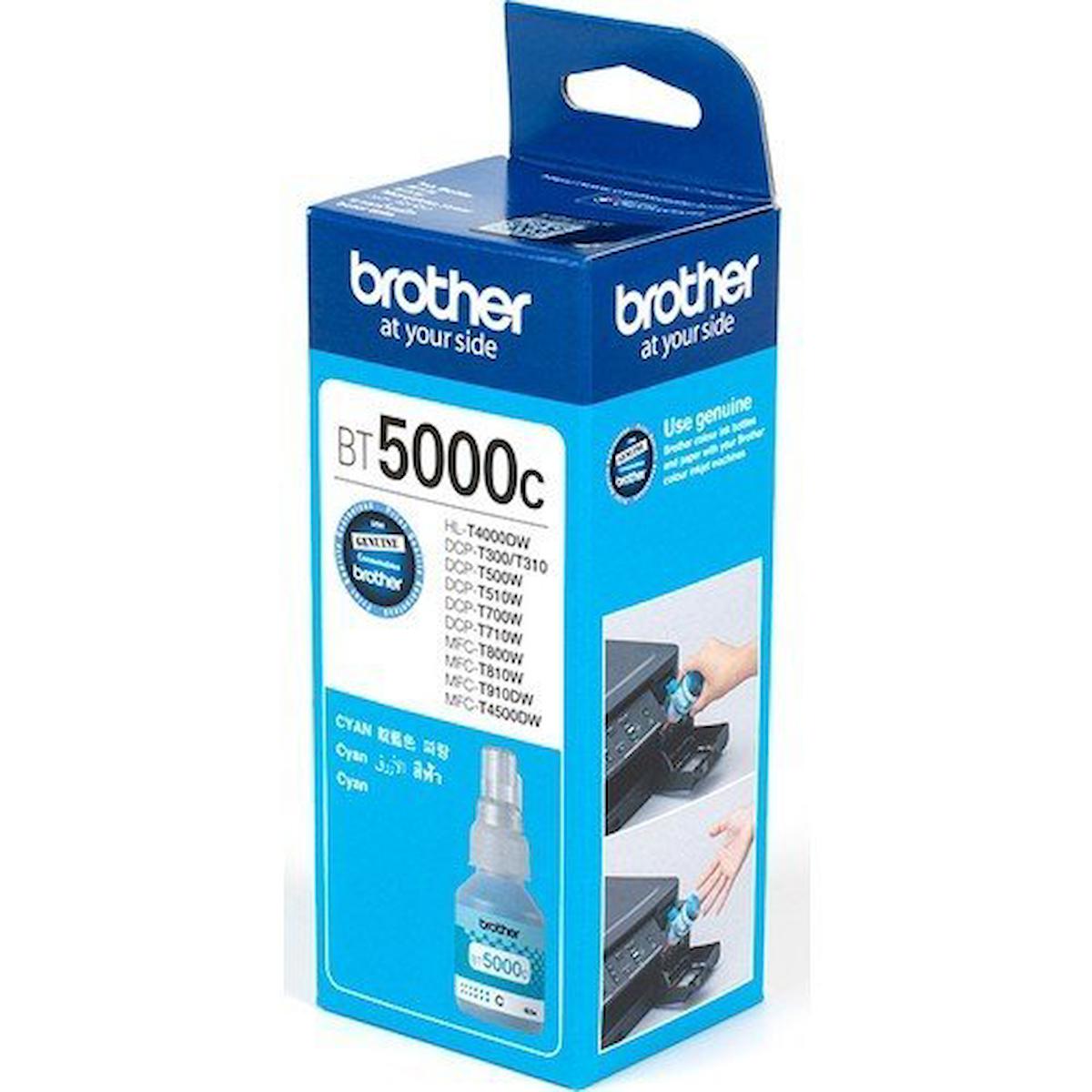 Brother BT5000C Mavi Mürekkep Kartuş 5.000 Sayfa