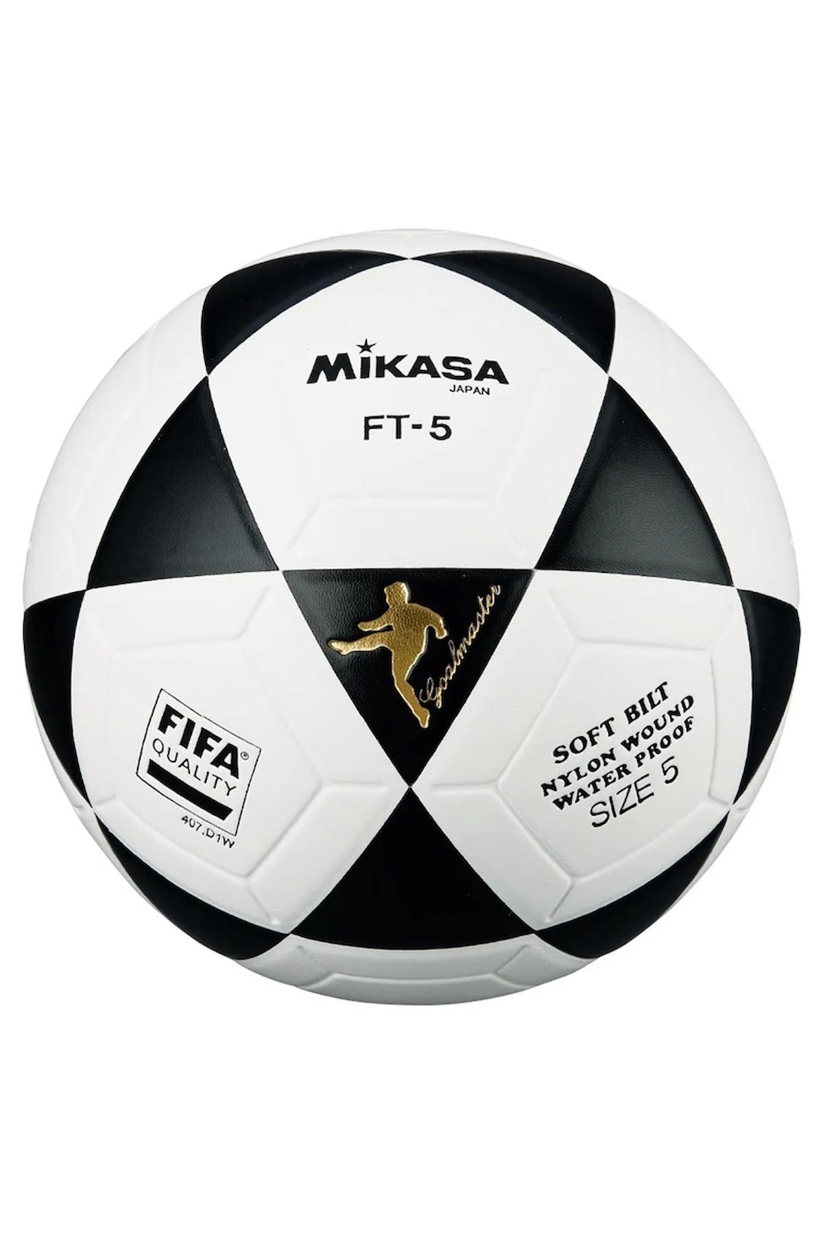 MİKASA FT-5 W/FIFA LOGO SENTET. DERİ FUTBOL TOPU