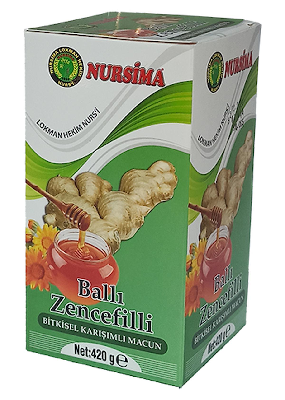 Ballı Zencefilli Bitkisel Karışımlı Macun 420 gr