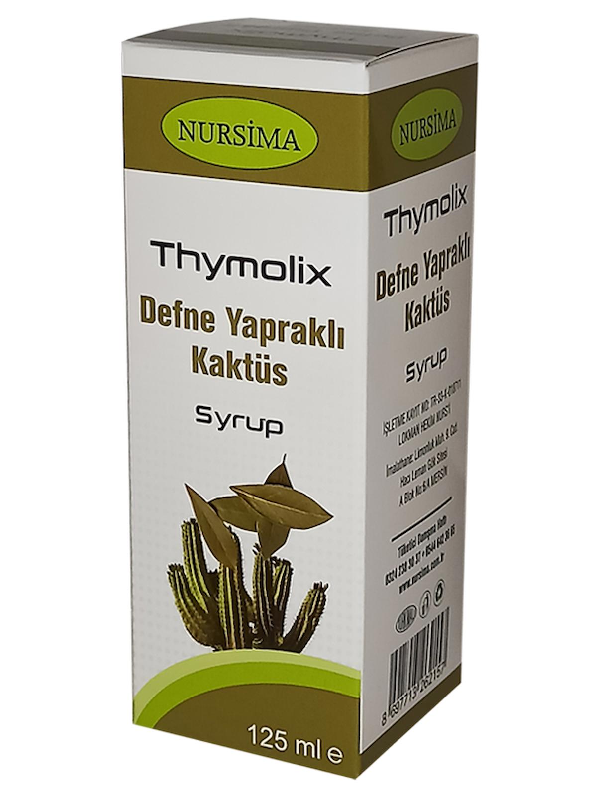 Defne Yapraklı Kaktüs Şurubu 125 ml