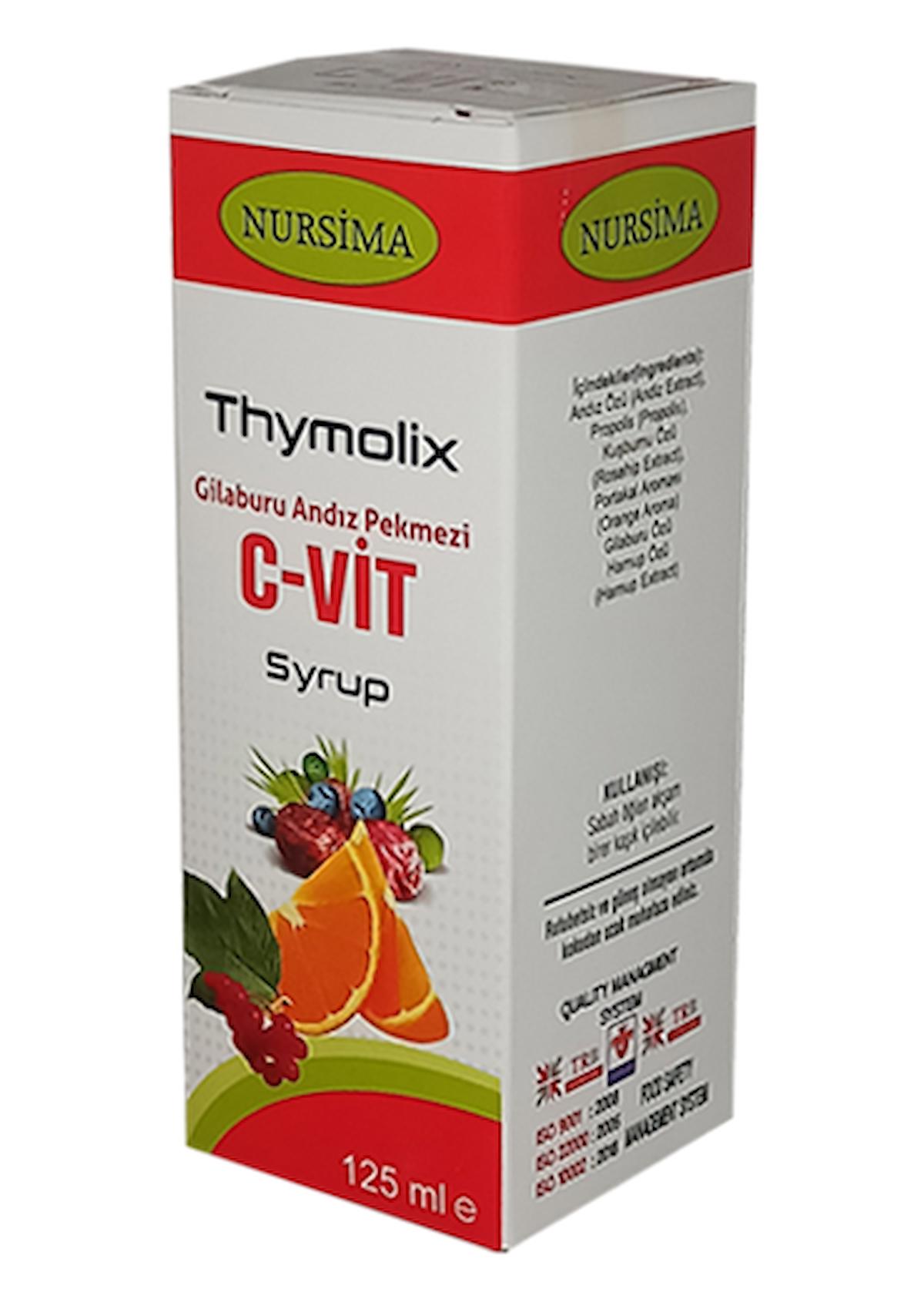 Gilaburu Andız Pekmezi C-Vit Şurubu 125 ml