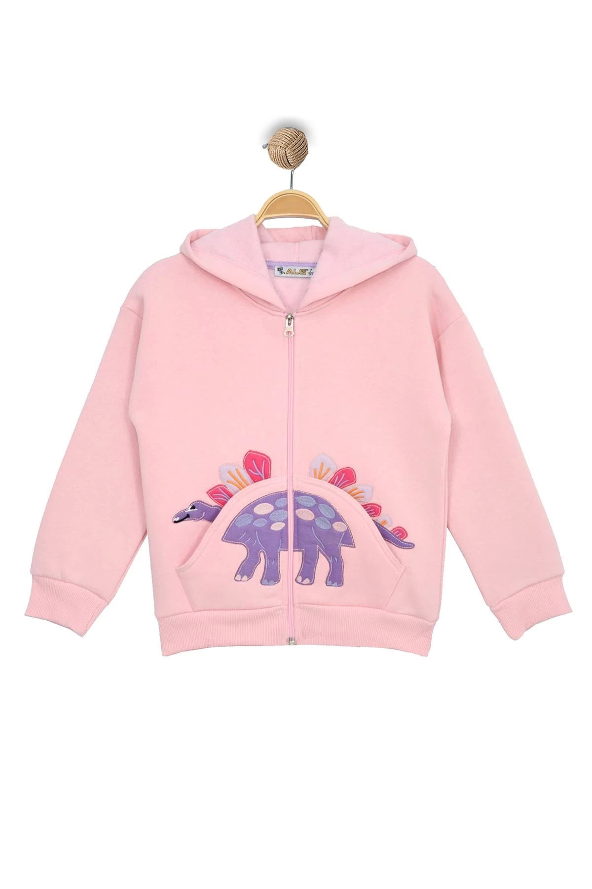 Çocuk Fermuarlı Sweat Pembe - 625429.1576.