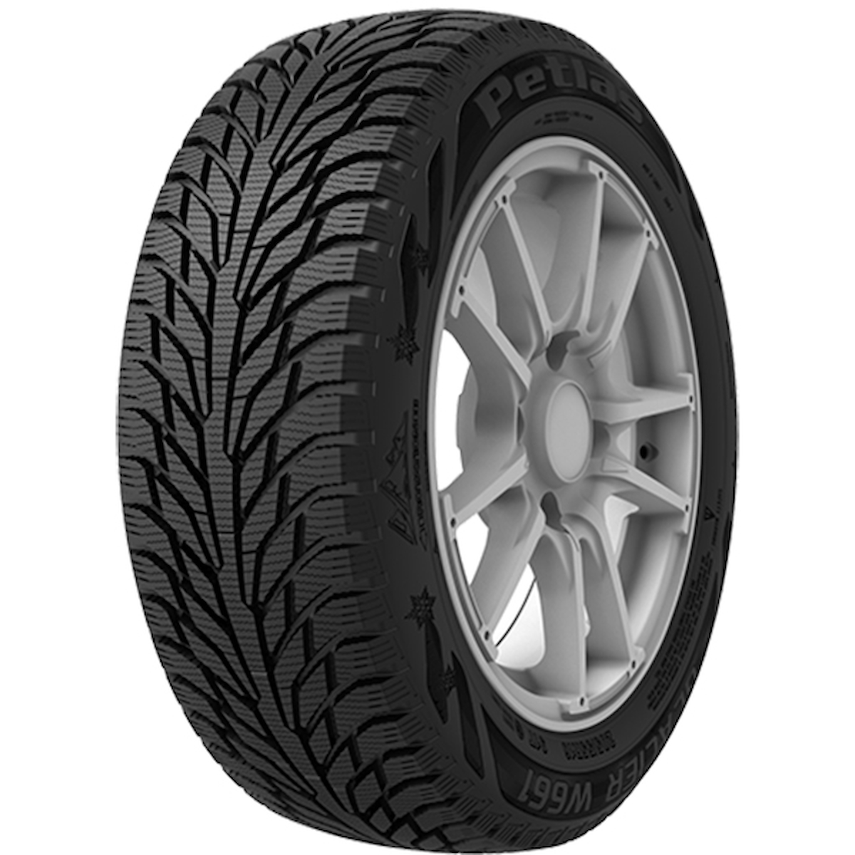 Petlas 185/60R15 88T XL Reinf. M+S Glacier W661 (Kış) (2023)