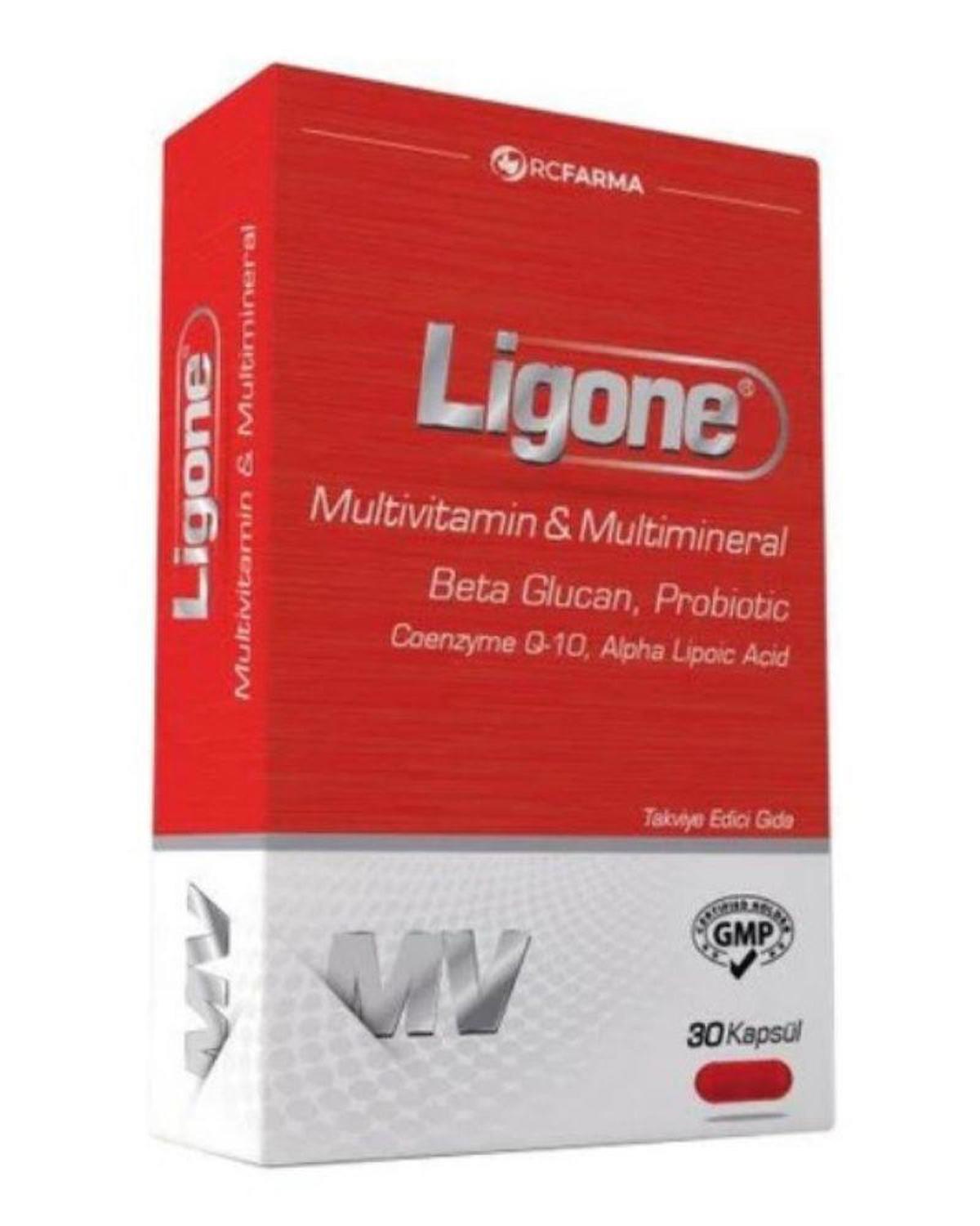 Ligone Beta-Glucan Probiotic Multivitamin 30 Kapsül