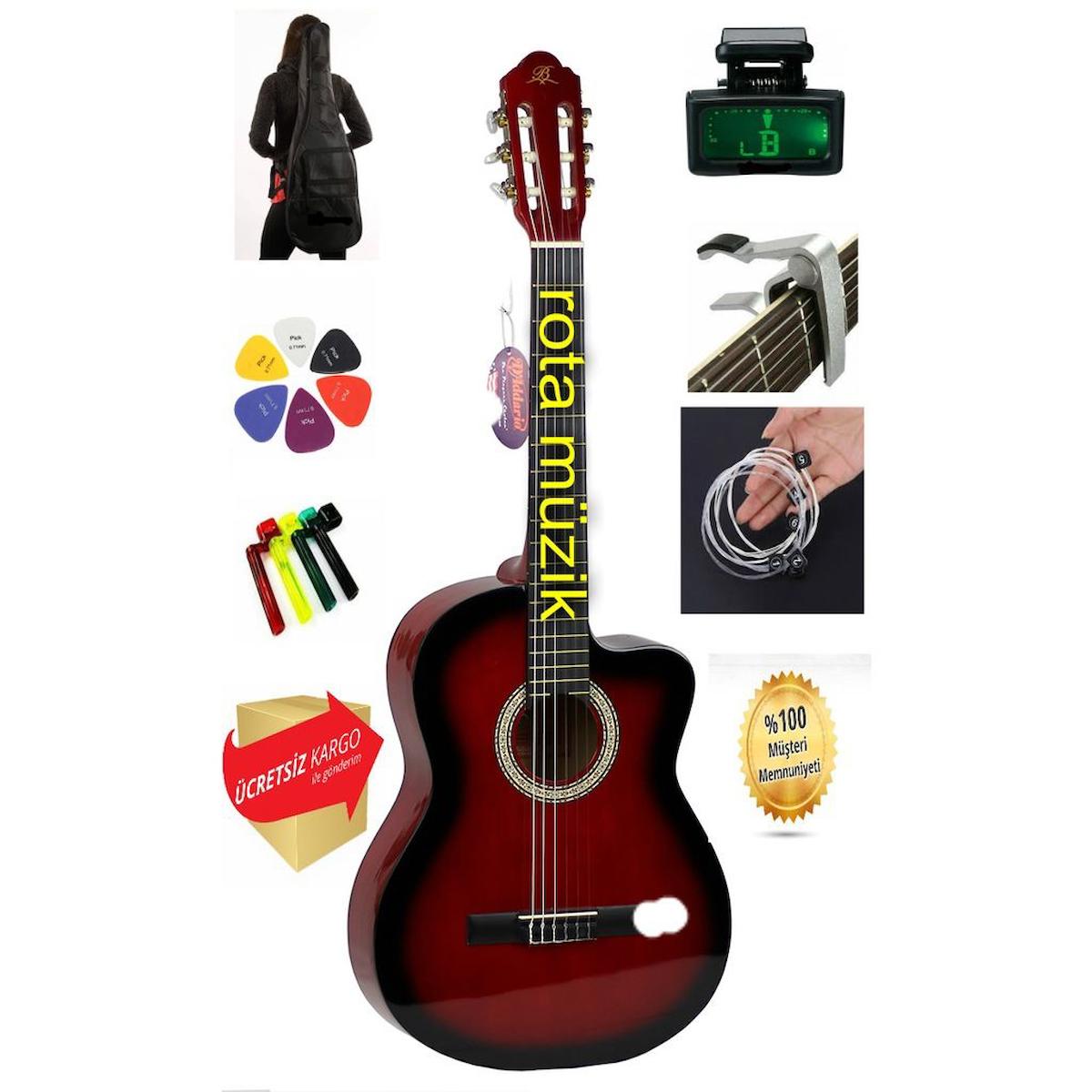 Barcelona Lc 3900 Crds Tam Boy 4/4 Klasik Gitar Seti