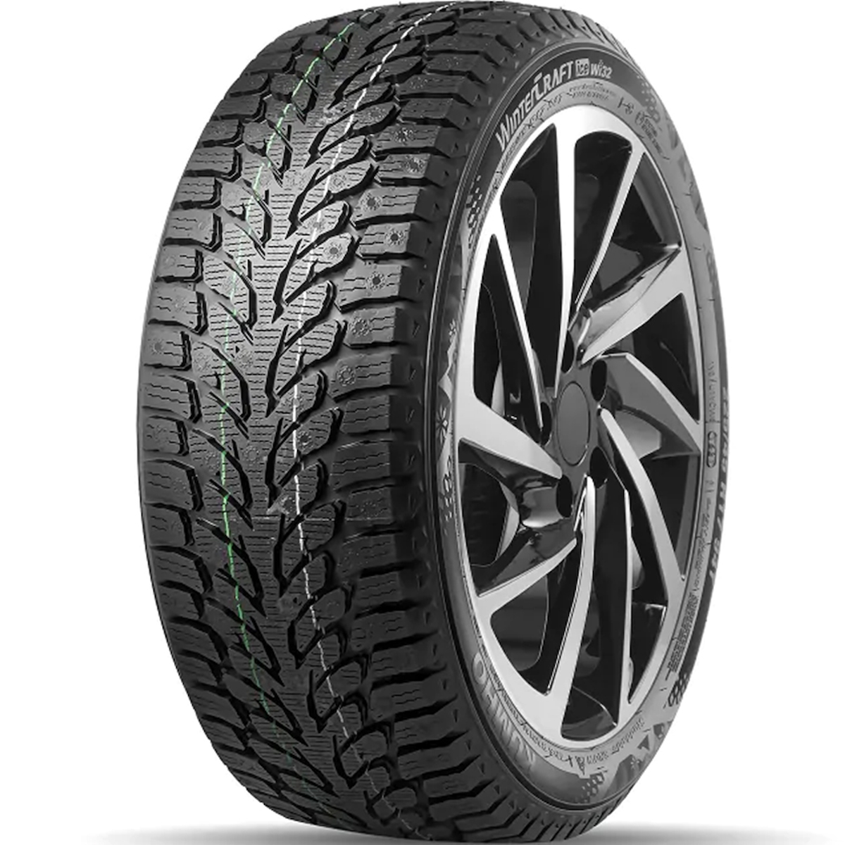 Kumho 175/70R13 82T WinterCraft WI32 (Çivi Delikli) Kış Lastiği (2024)