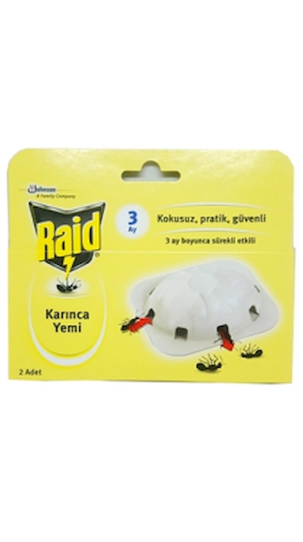 RAİD 2 PARÇA  KARINCA YEMİ (4481)