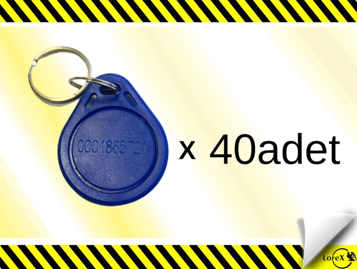 LOREX LR-KYB40 Manyetik Anahtarlık Keyfob (40ADET)