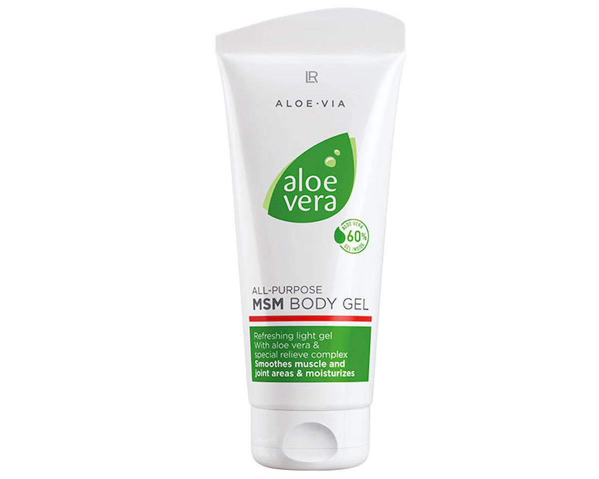 LR Aloe Vera Msm Body Gel Vücut Jeli 200 ml **YENİ AMBALAJ**