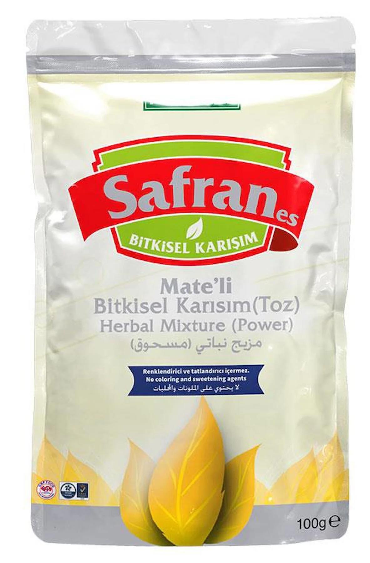 AKSUVİTAL SAFRANES MATELİ BİTKİSEL KARIŞIMLI TOZ 100 GR