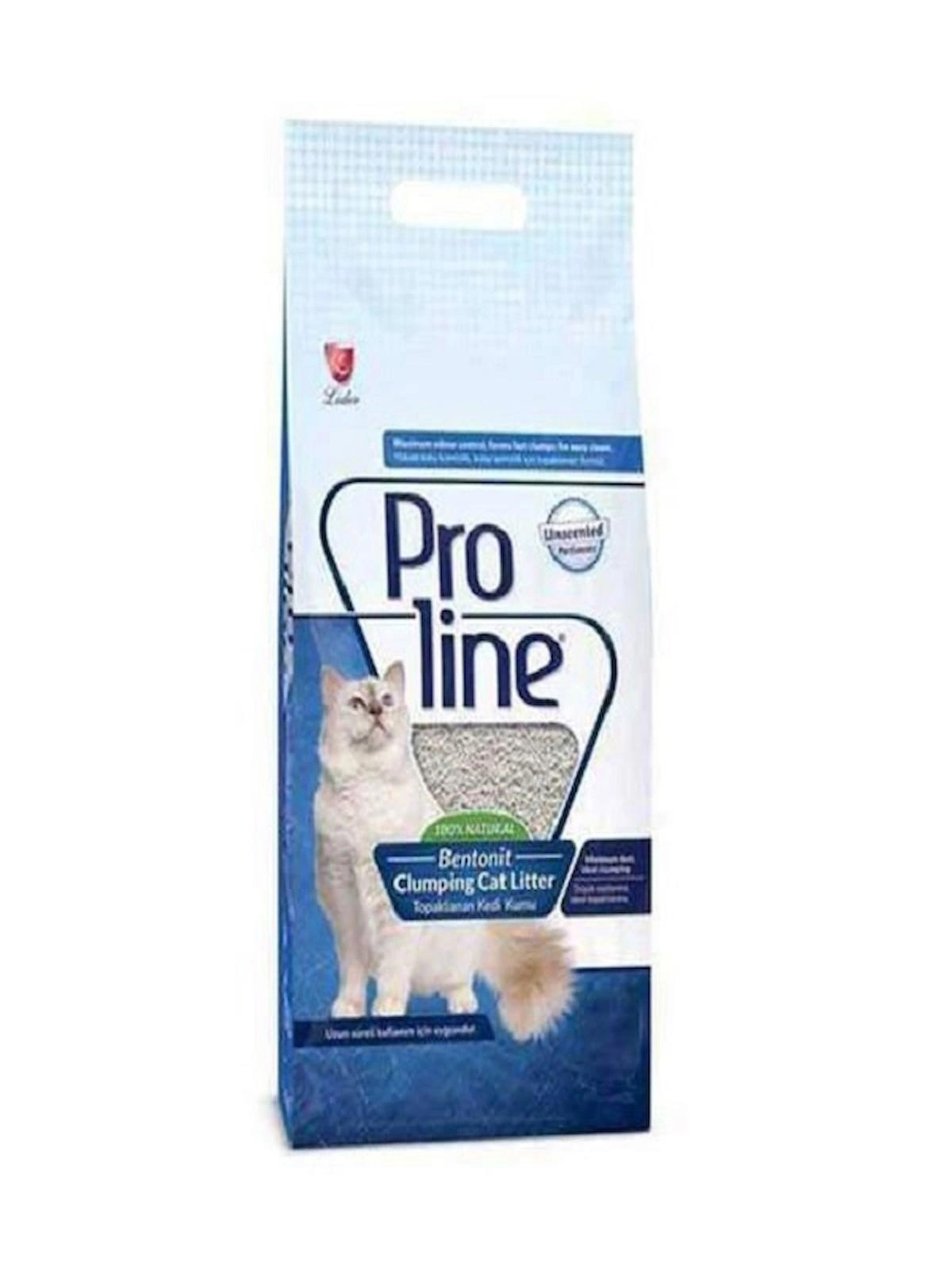 PROLINE 10LT İNCE SADE BENTONIT KEDI KUMU