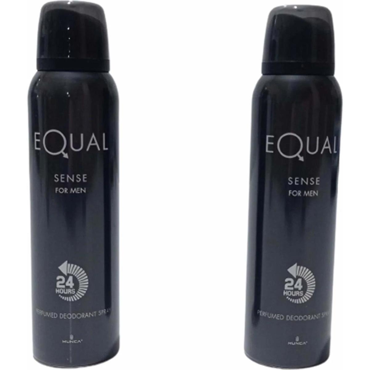 2 x Equal Sense Deodorant 150 Ml Erkek