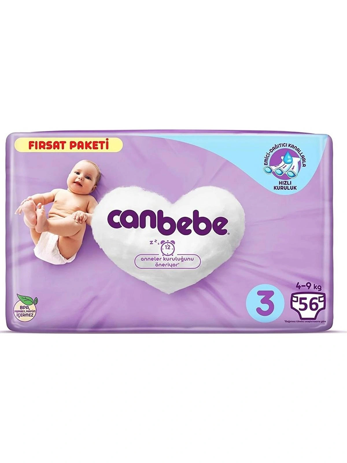 Canbebe Fırsat Paketi ( 3 Numara ) 4-9 kg