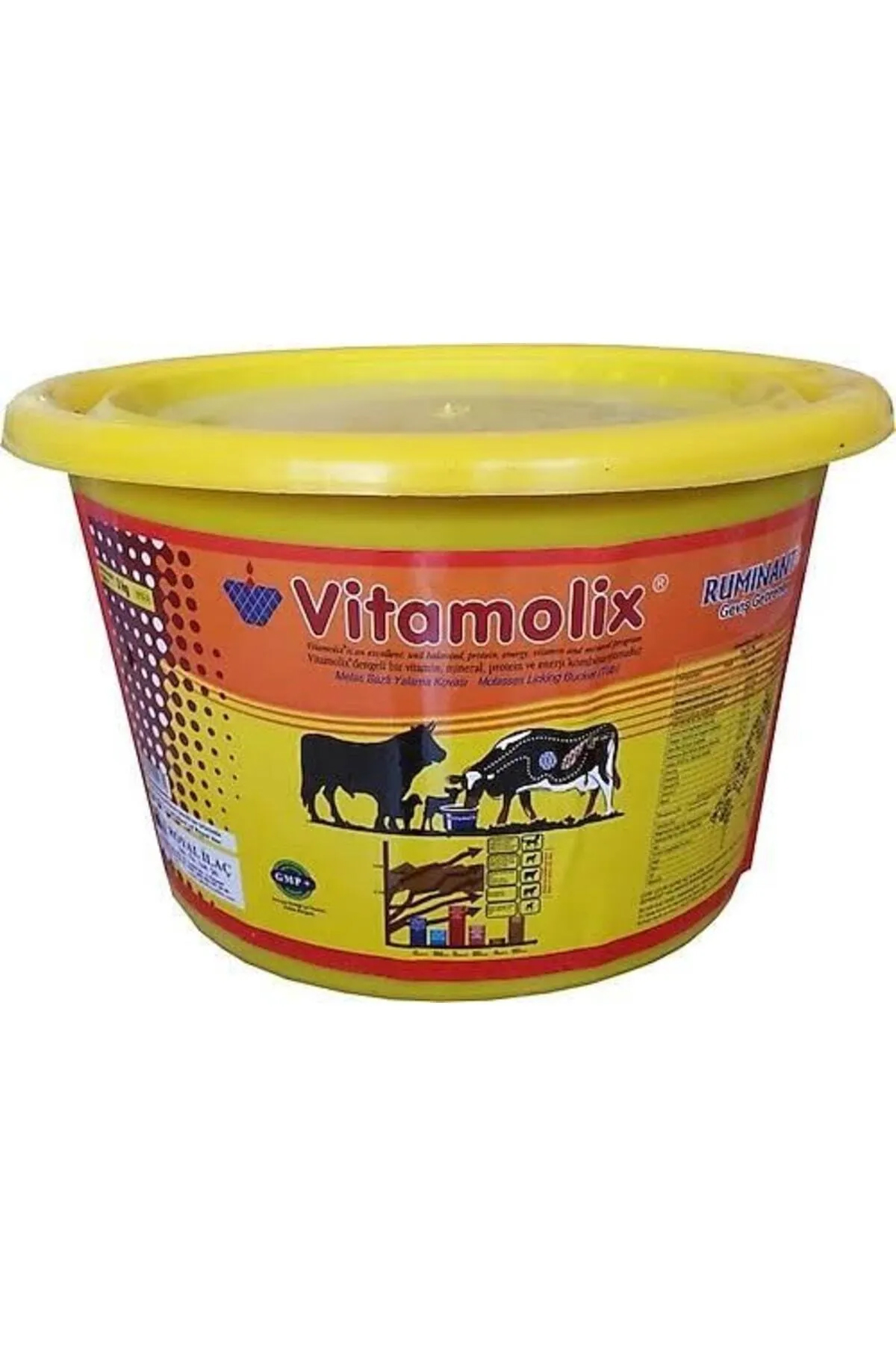 VİTAMOLİX - TAMAMLAYICI YEM VE YALAMA KOVASI 3 KG (1 ADET)