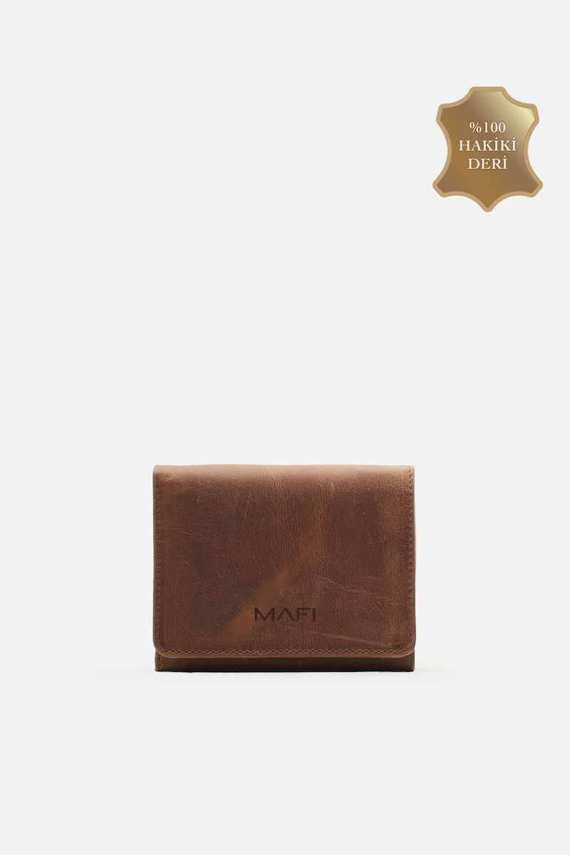 Mafi Magnetic Hakiki Deri Mıknatıslı Unisex Cüzdan – Zarif ve Güvenli Tasarım