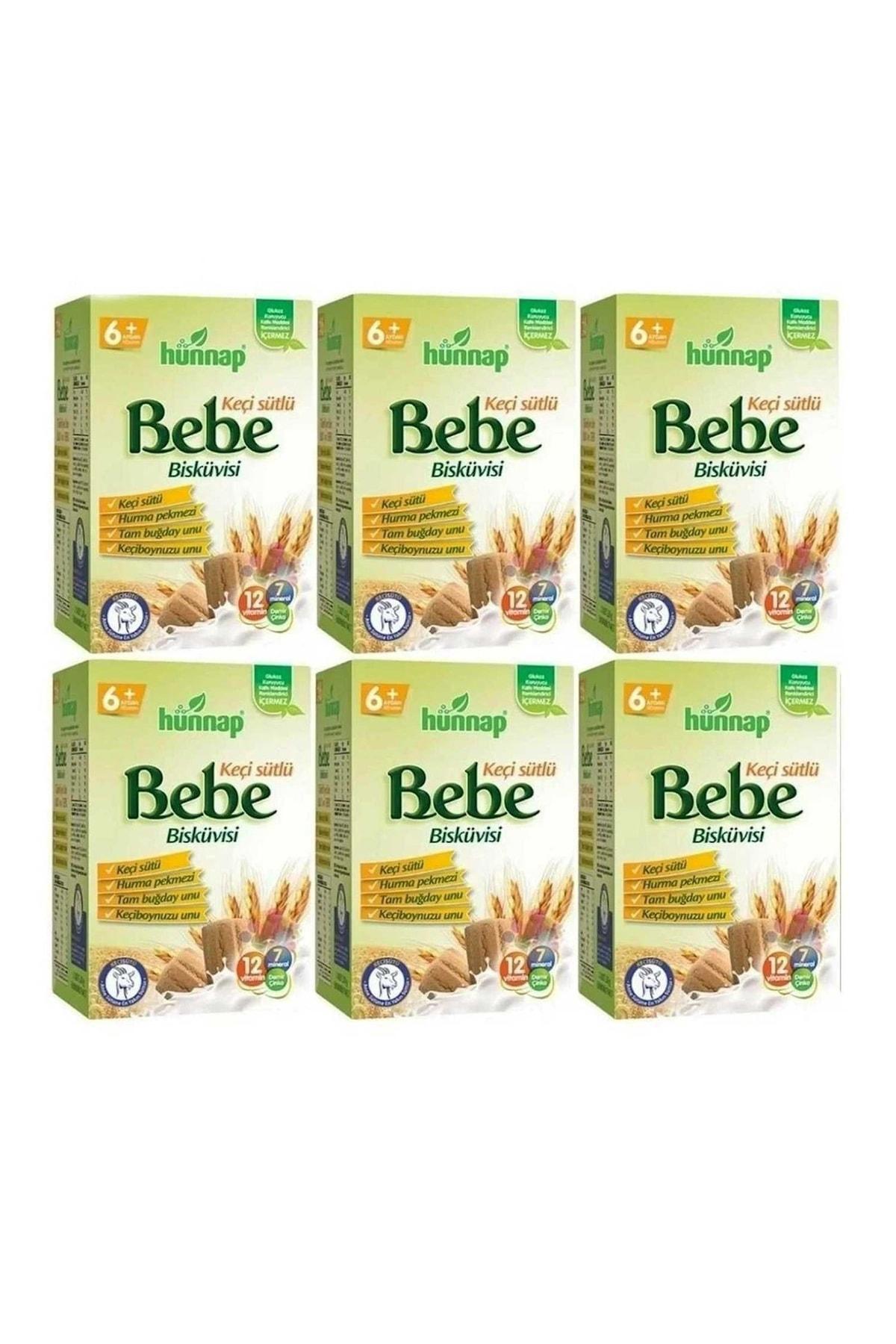 Keçi Sütlü Ve Vitaminli Bebe Bisküvisi 400 gr X 6 Adet