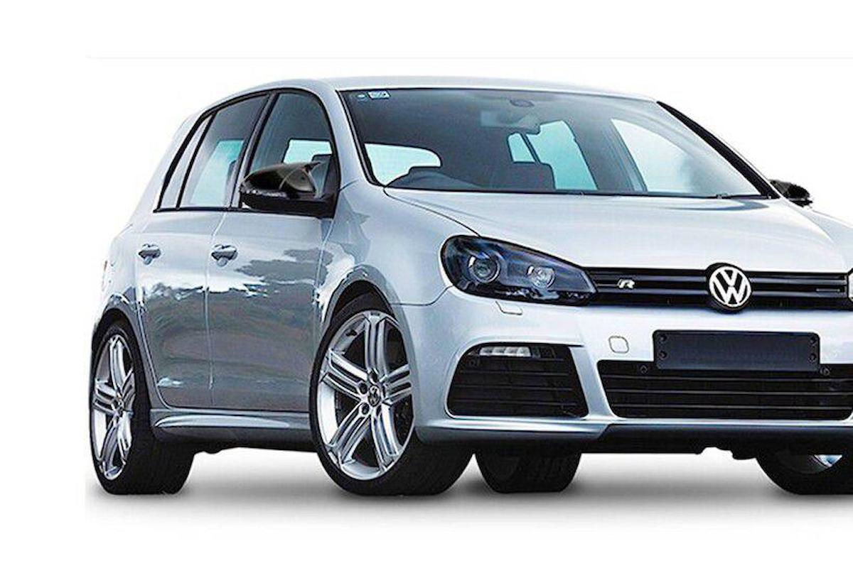 Vw Golf 6 2008-2012 Batman Yarasa Ayna Kapağı Piano Black ABS