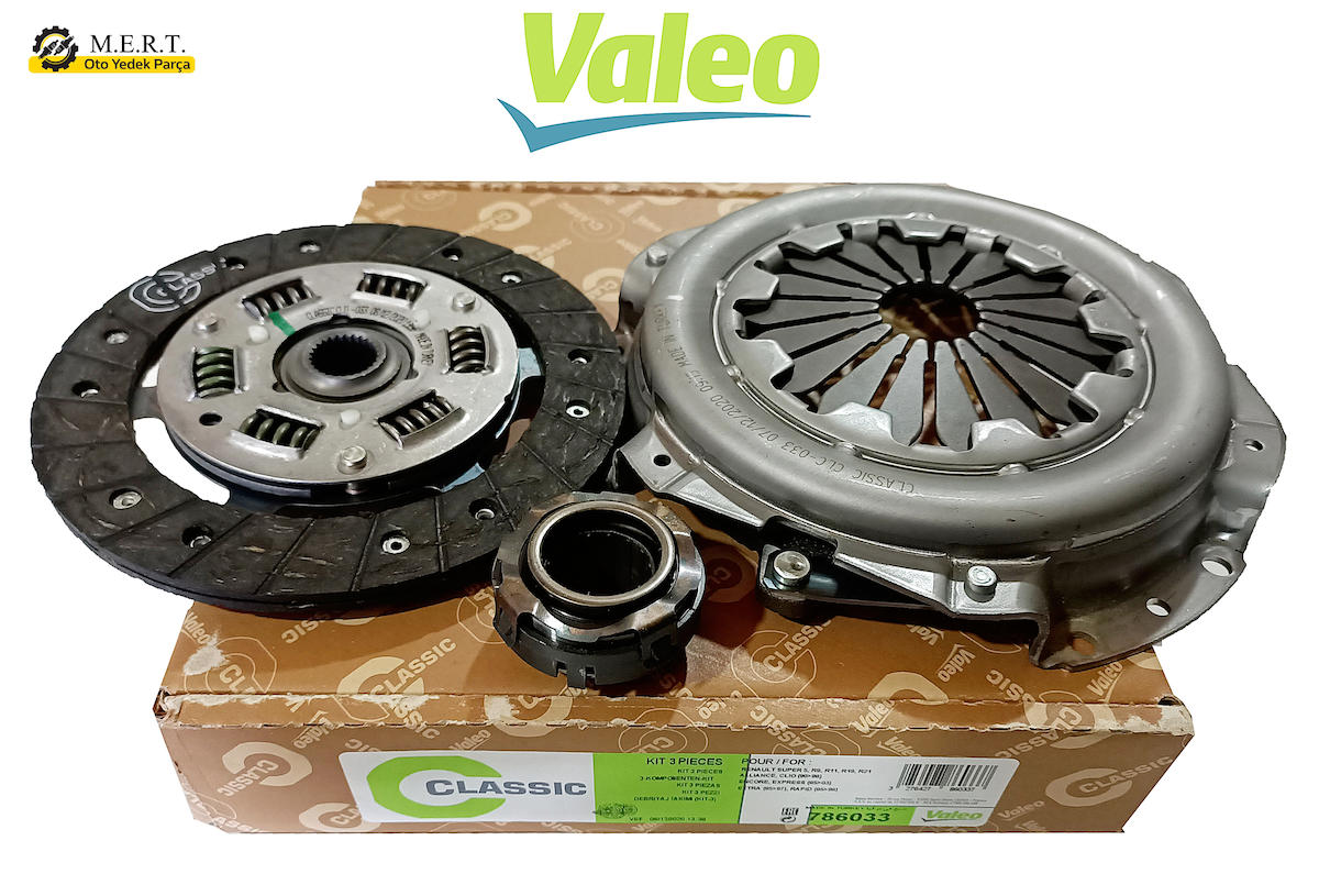 Valeo Classic R9 Broadway Debrıyaj Seti Baskı Balata