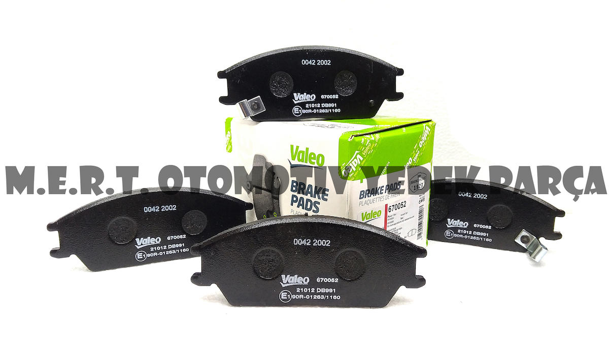 Valeo - Hyundai Accent Admire Ön Fren Balatası 2002-2006