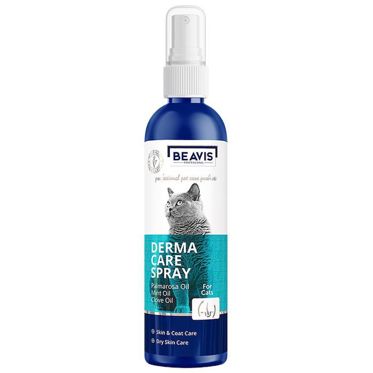 Beavis Derma Care Spray Kediler için Deri ve Tüy Bakım Spreyi 100 Ml