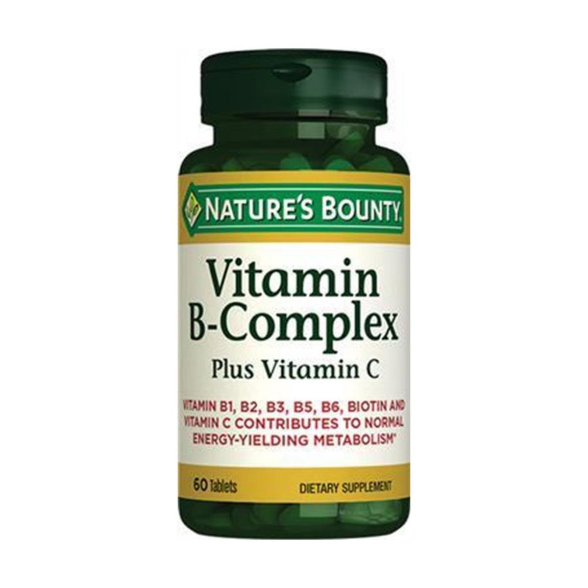 Vitamin B-Complex Plus Vitamin C 60 Tablet