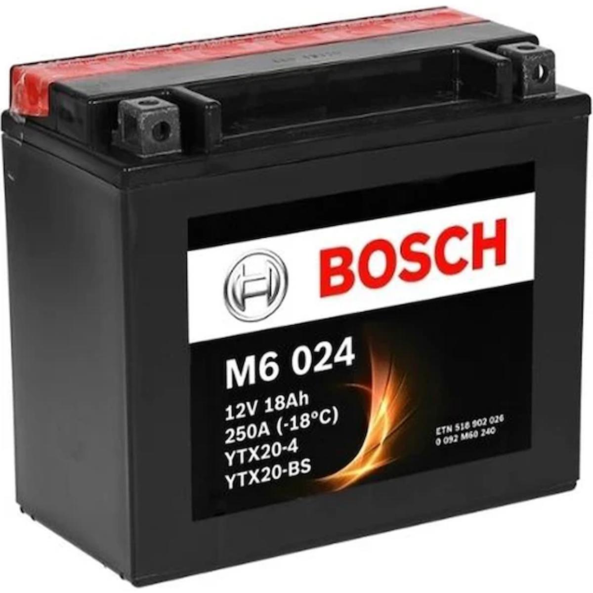 BOSCH 18AH YTX20-4 YTX20-BS