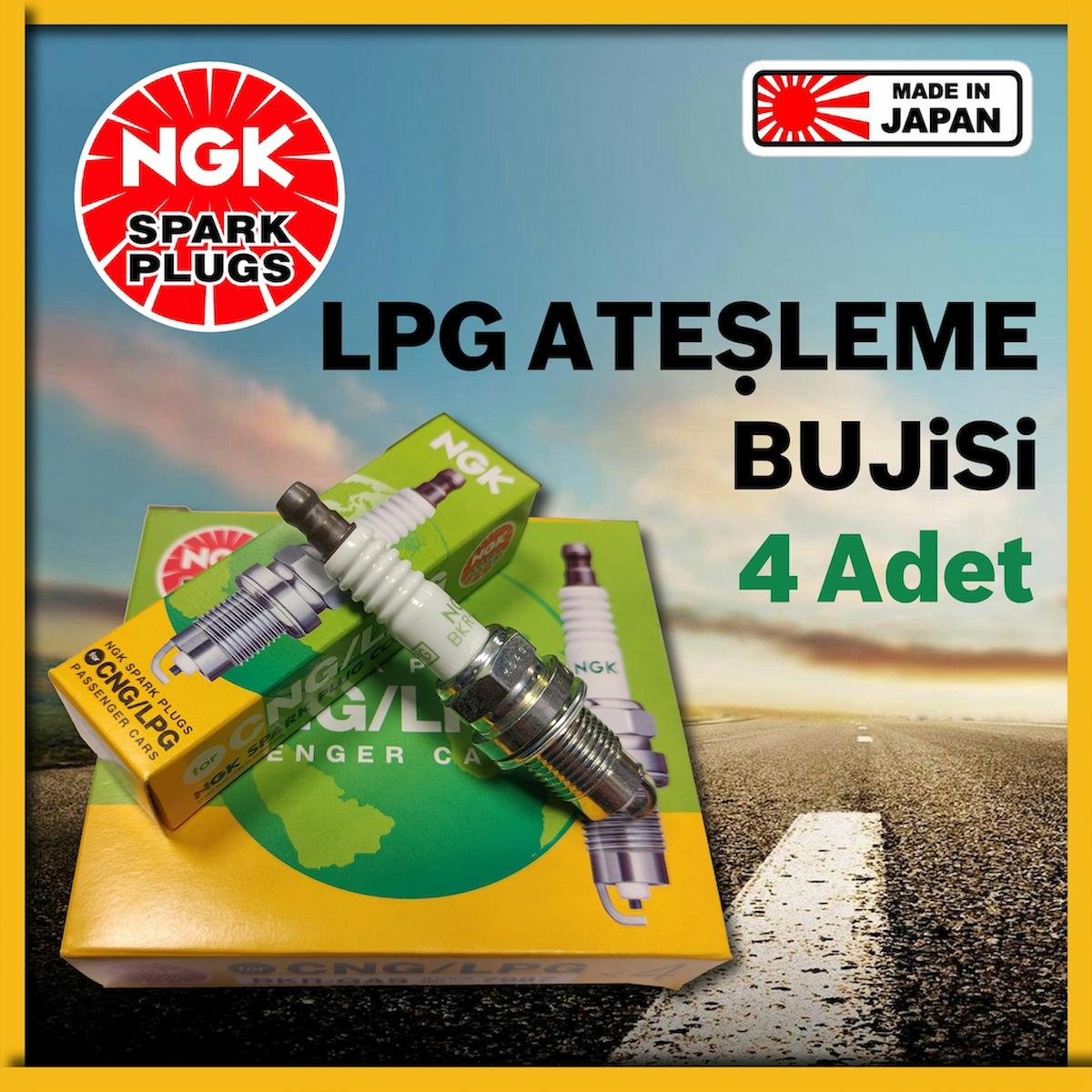 Tofaş Şahin Doğan Kartal Slx 1.6 1.4 İe Ngk Lpg Buji 4 Adet Japan