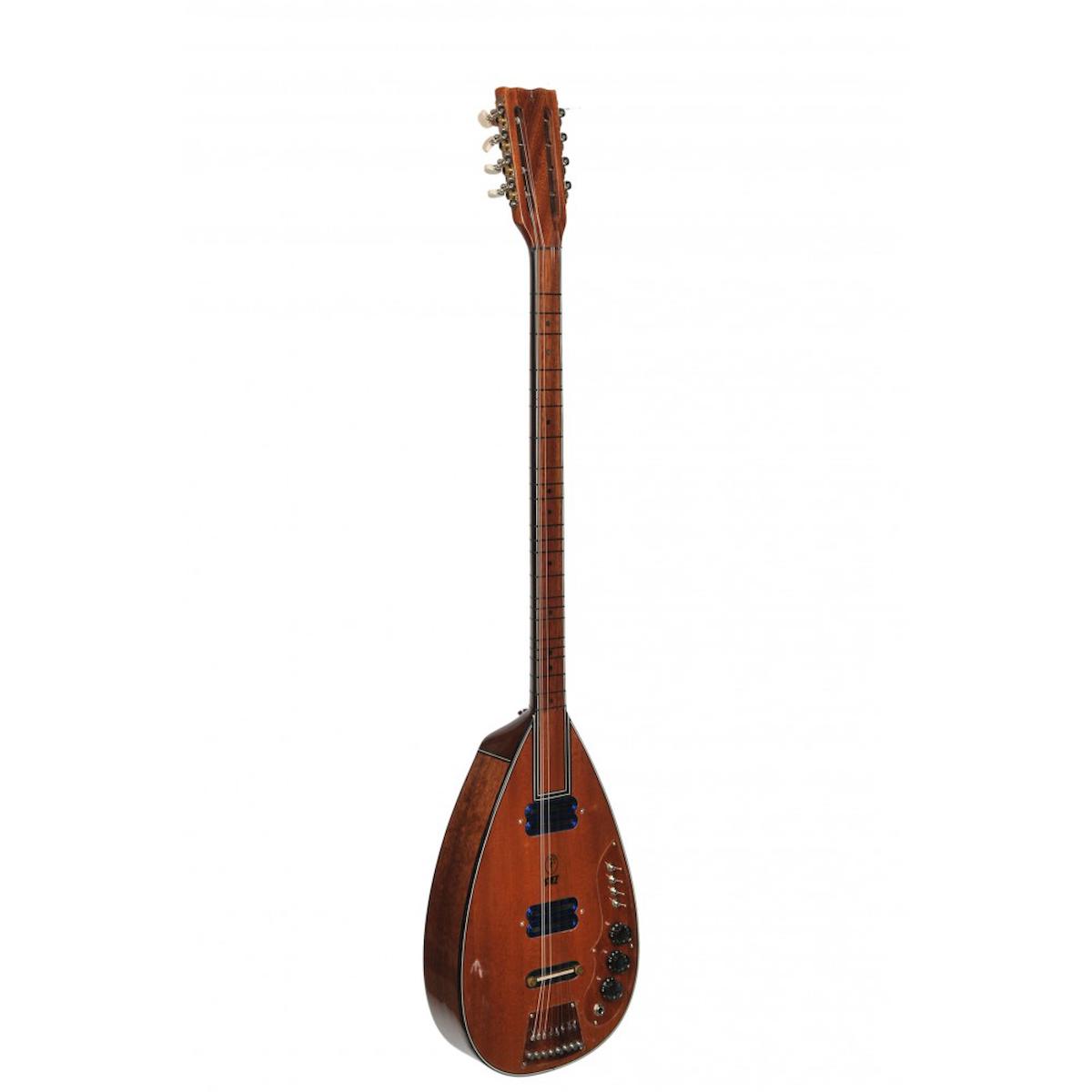 SAZ NK22-G4T Flat Elektro Saz Maun Gitar Burgulu 8Telli-4Sıra