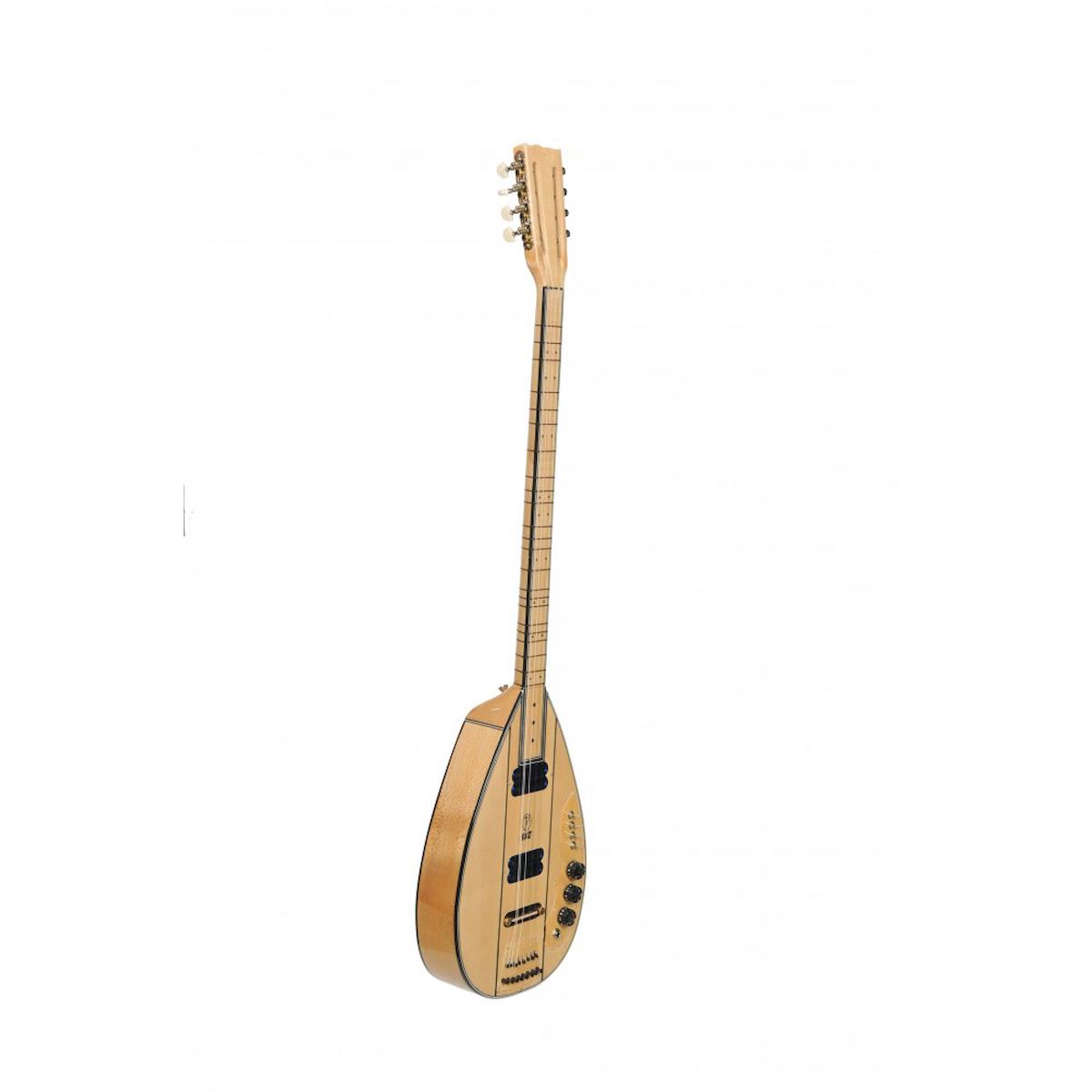 SAZ NK24-MP4G Flat Elektro Saz Kelebek Gitar Burgulu 8Telli-4Sıra