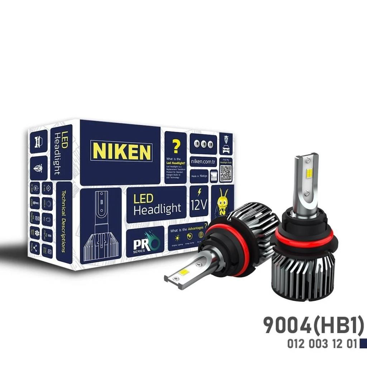 Niken Led Xenon Pro Serisi 9004 (HB1)