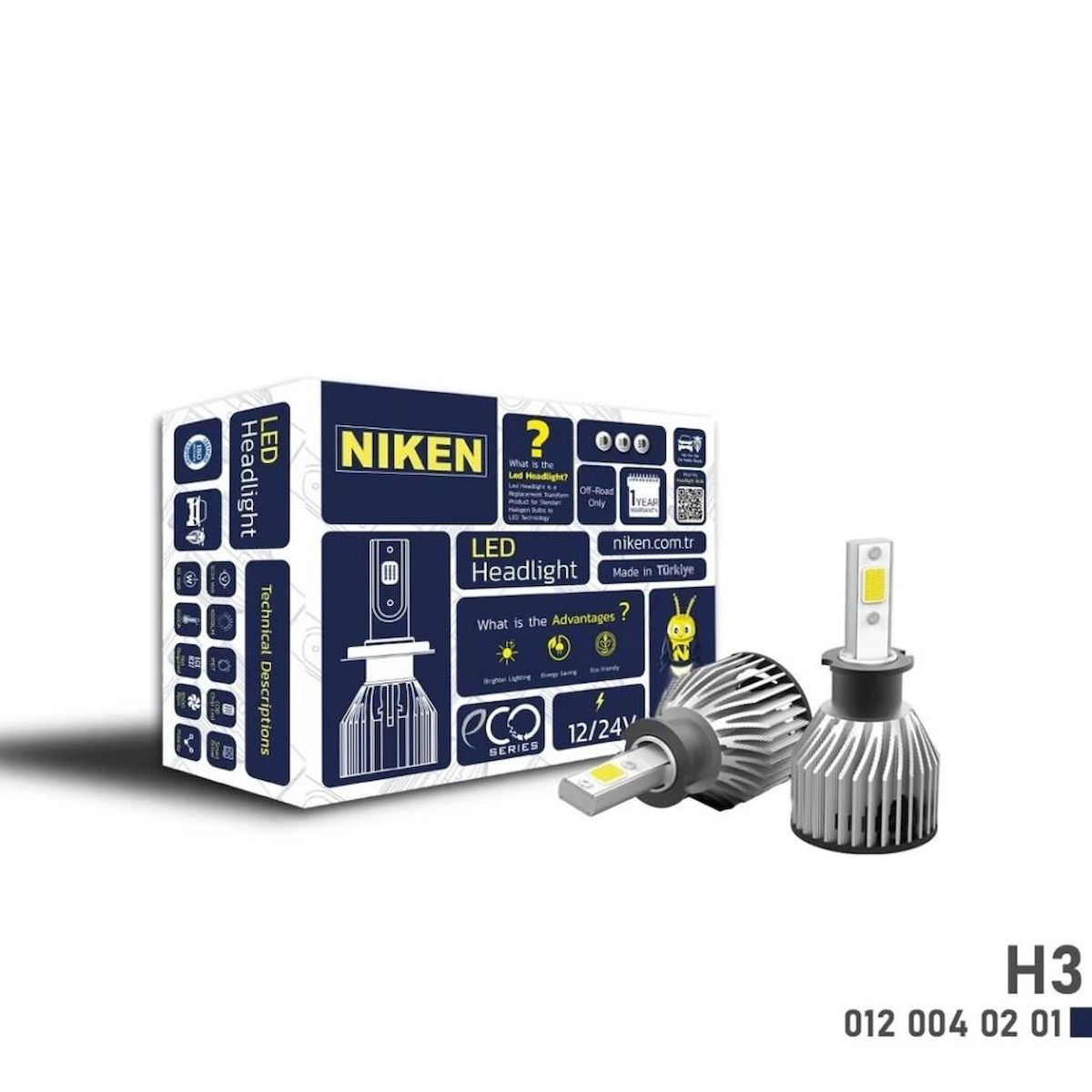 Niken Led Xenon Eco Serisi H3