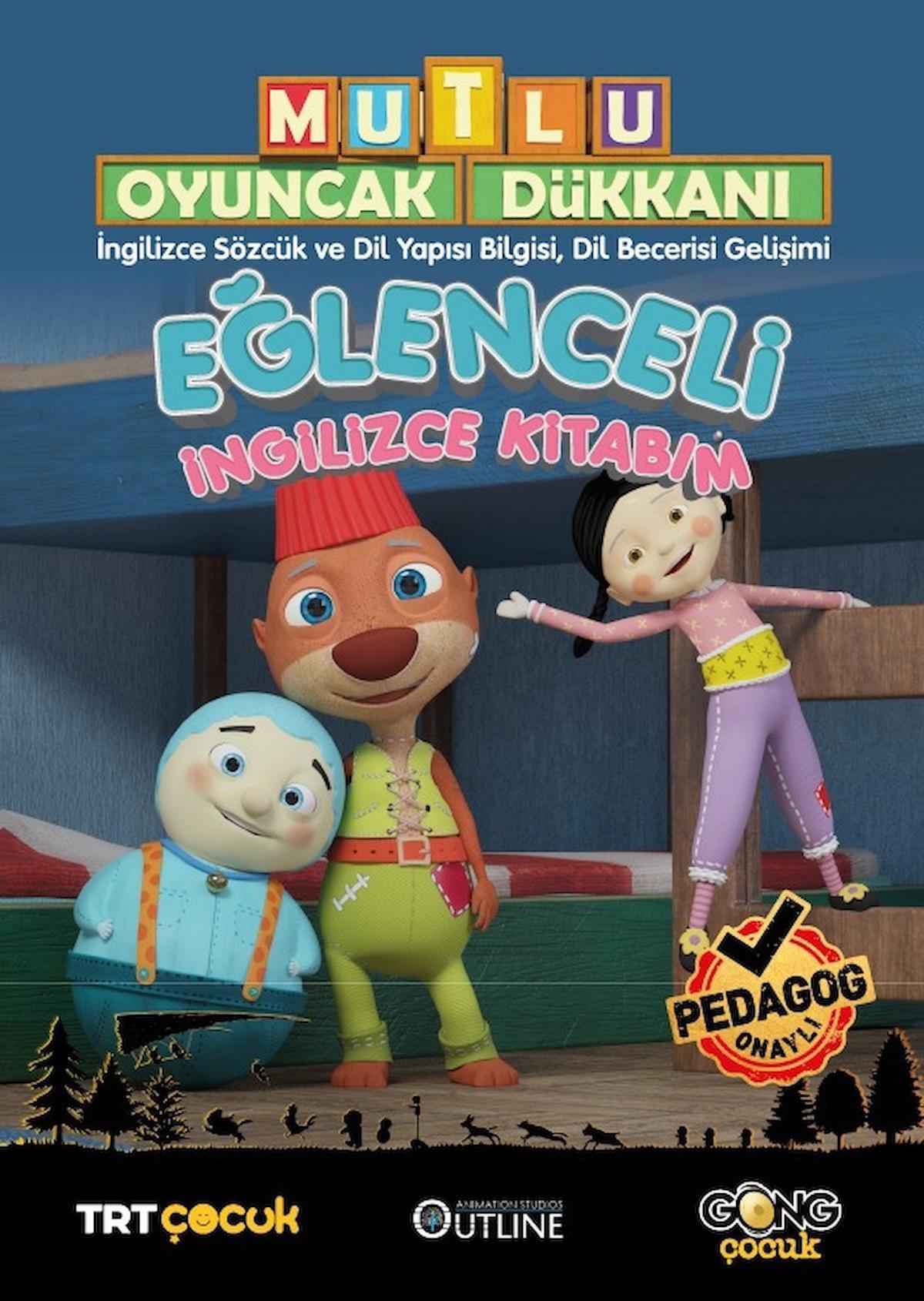 Mutlu Oyuncak Dükkanı Eğlenceli İngilizce Kitabım