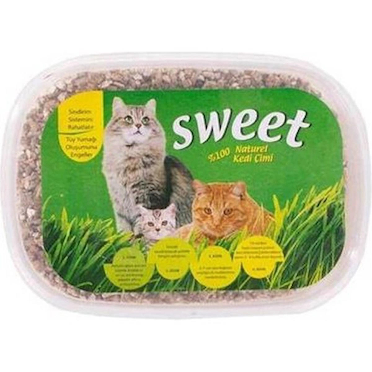 SWEET NATUREL KEDİ ÇİMİ