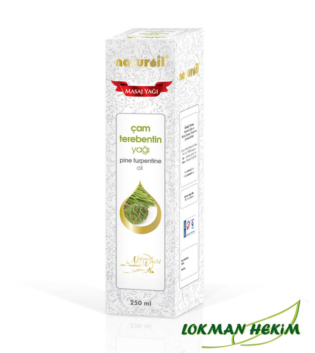 Naturoil Katkısız Çam Terebentin Yağı 250 ML