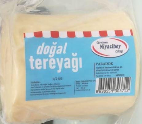 Doğal Köy Tereyağı Kendi İneklerimizin En İyi Sütünden, 500 GR