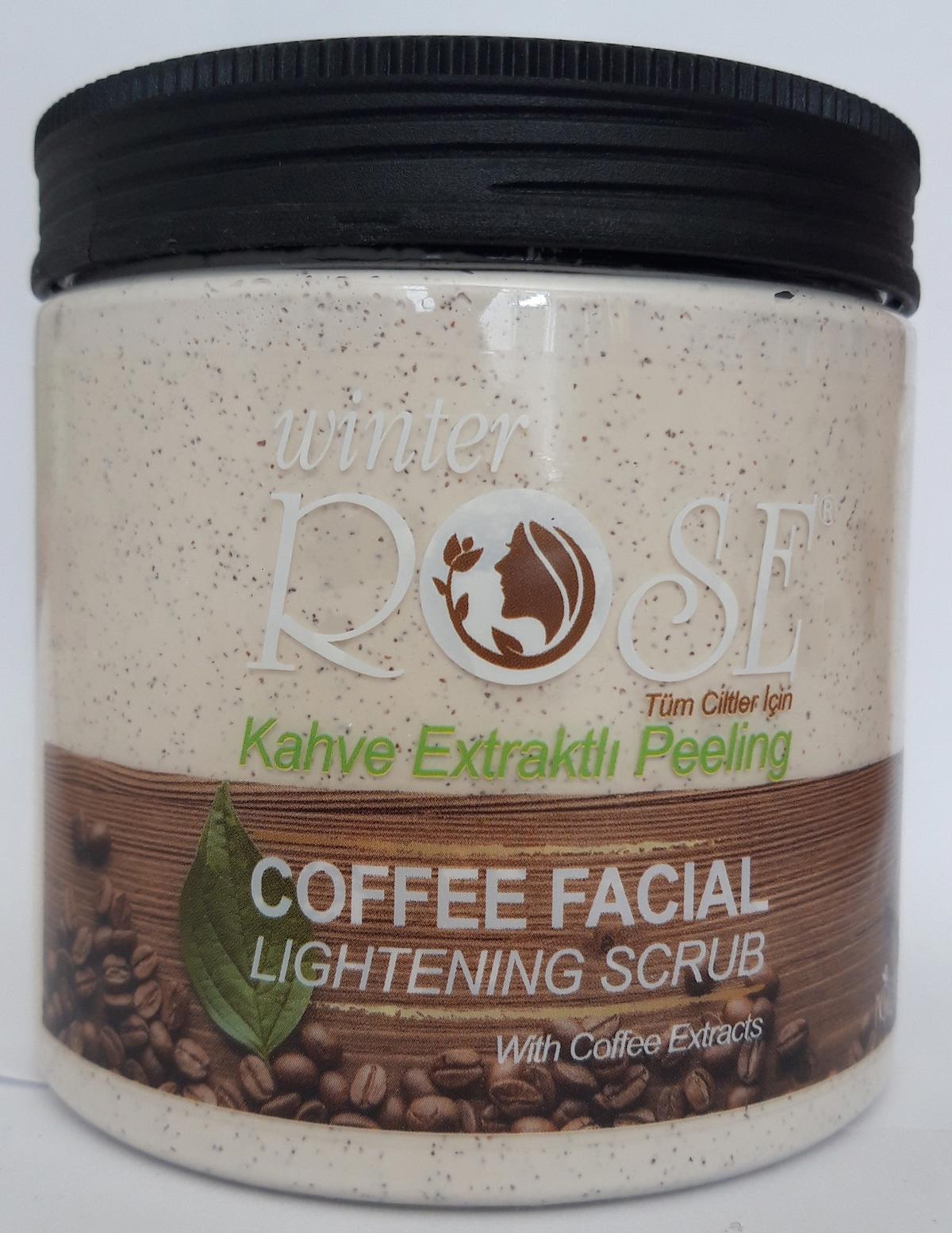 WINTER ROSE Kahve Extraktlı Peeling 500 gr