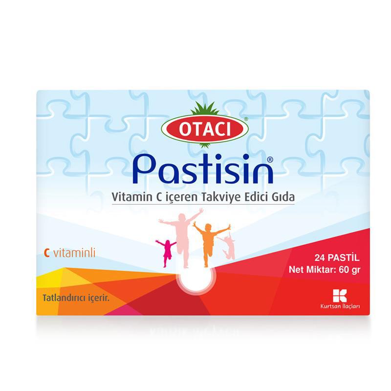 Otacı Pastisin C Vitaminli Bitkisel Çocuk Pastili +6 24 Adet